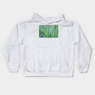 leafy monochrome Kids Hoodie